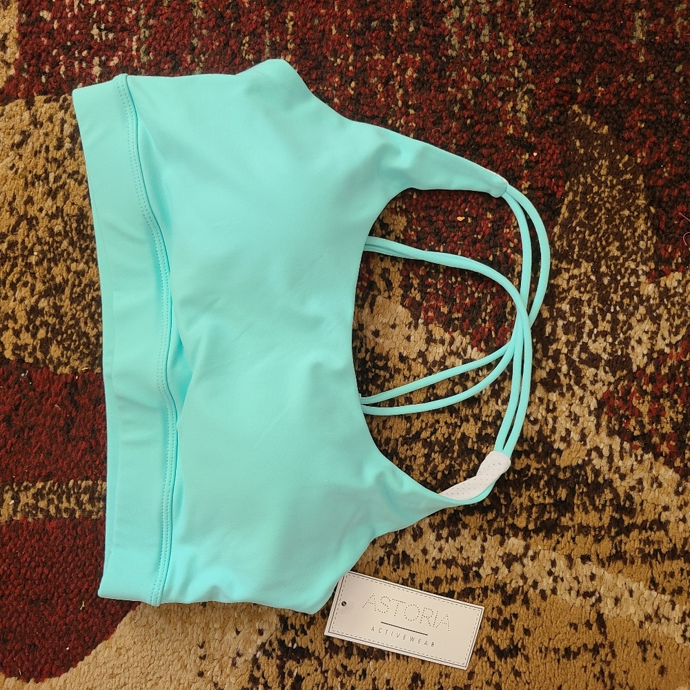 Astoria Turquoise Sports Bra